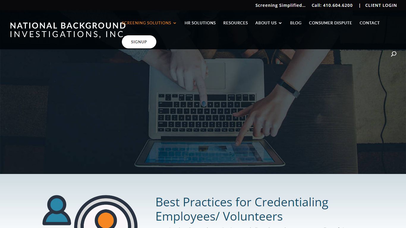 Background Screening - National Background Investigations